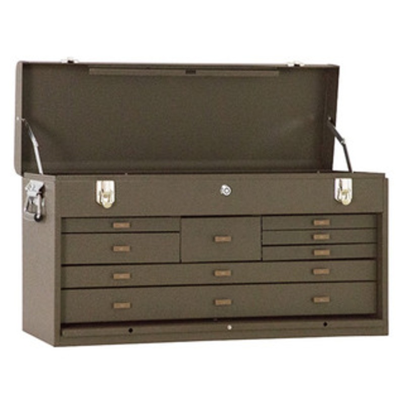 Kennedy 26 8-Drawer Machinists Chest, Brown Wrinkle – 526B