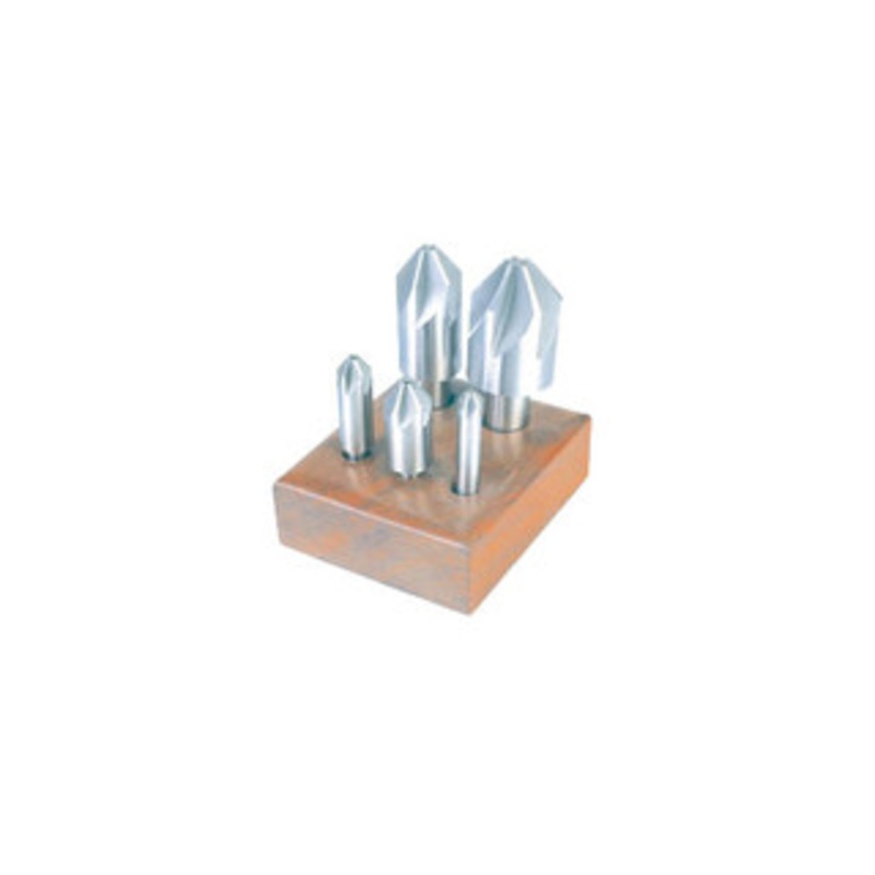 Precise Six Flute Countersink Sets