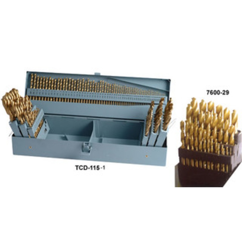 Precise Tin Coated Drill Sets