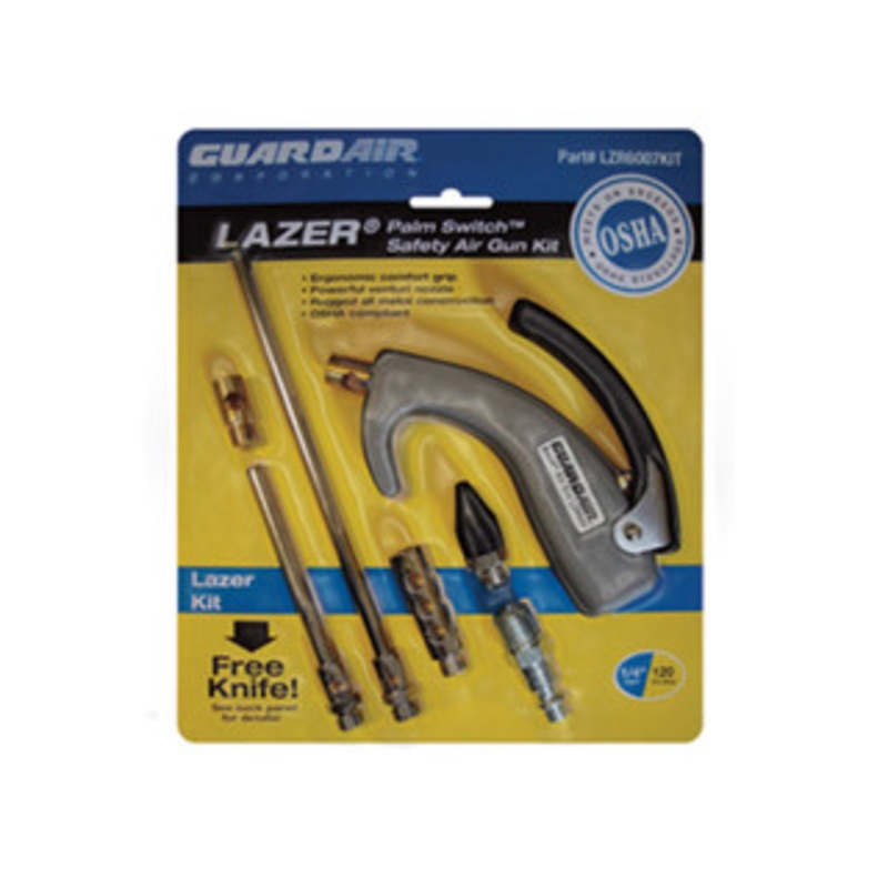 Guardair Palm Switch Safety Air Gun – LZR6007KIT