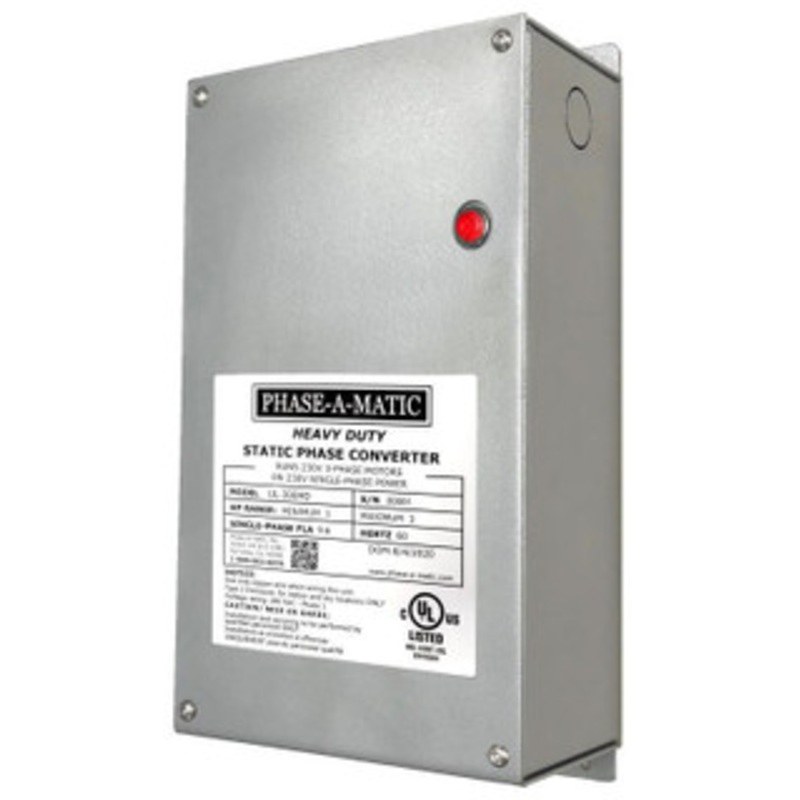 Phase-A-Matic Static Phase Converters – UL Series