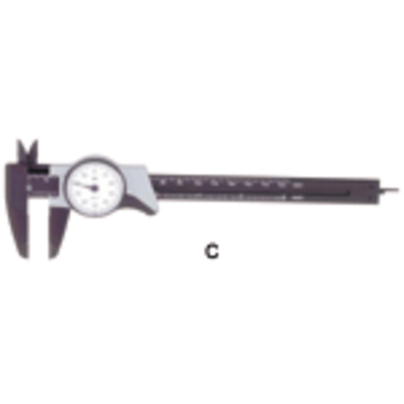 SPI Swiss Made Plastic Dial Calipers 6