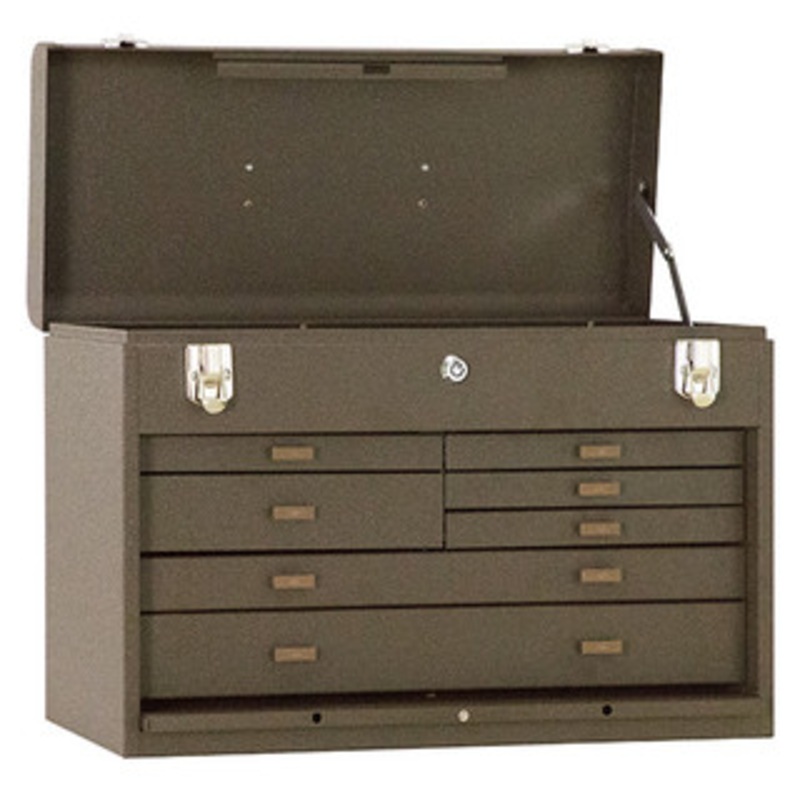 Kennedy 20 7-Drawer Machinists Chest, Brown Wrinkle – 520B
