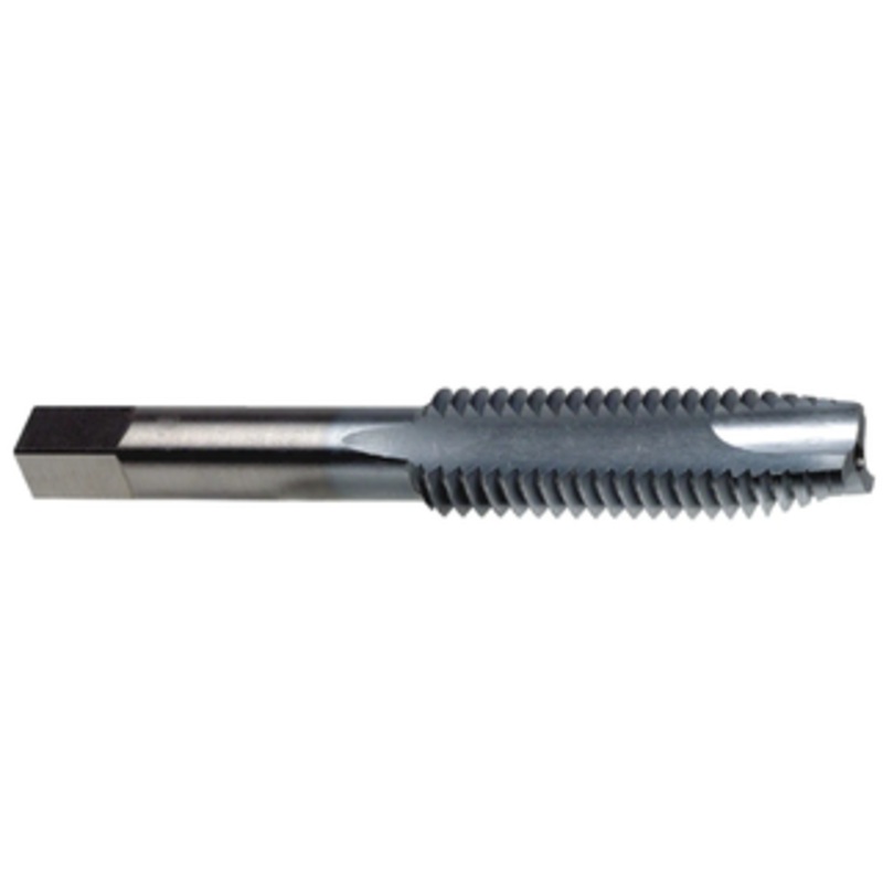 Precise Chrome Plated H.S.S. 2 Flute Spiral Pointed Plug Tap, 1/4-20 Thread Size, Thread Limit H3