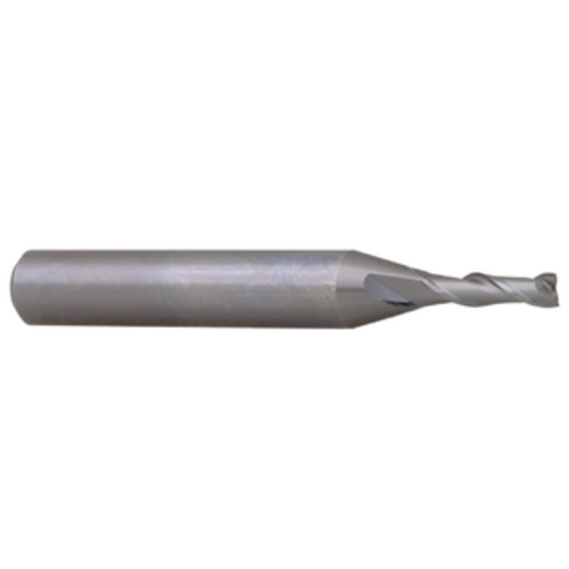 Nachi 2 Flute M42 8% Cobalt Metric Single End Mill, 4mm Size, 8mm Shank Diameter, 12mm Length of Cut, 60mm OAL