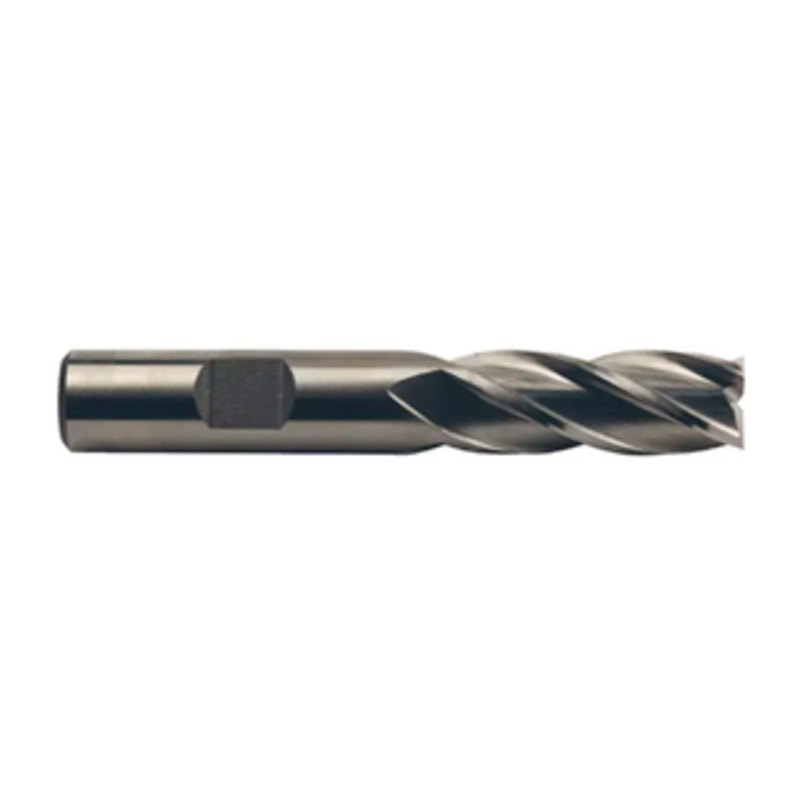 Weldon Tool 4 Flute H.S.S. Single End Mill, 1-1/4 Size, 1-1/4 Shank Diameter, 2 Length of Cut, 4-1/2 Overall Length