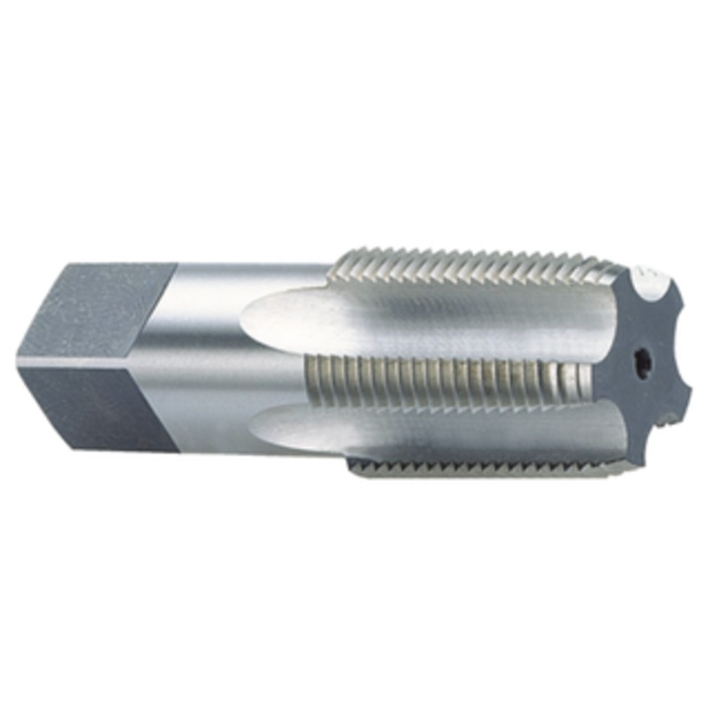 Precise H.S.S. NPT 8 Flute Pipe Tap, 3-8 Thread Size
