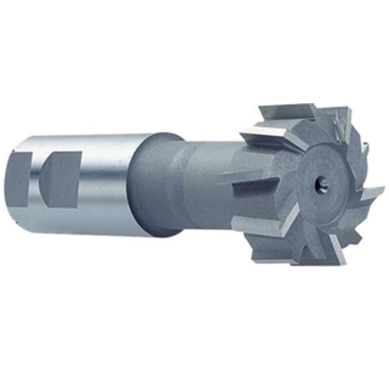 Precise HSS E22 T-Slot Milling Cutter, 1/2 T-Slot Size