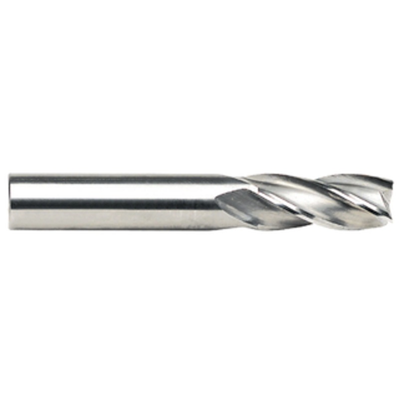 M.A. Ford 2 Flute Metric Micrograin Solid Carbide Single End Mill, 5mm Size, 5mm Shank Diameter, 20mm Length of Cut, 51mm Overall Length