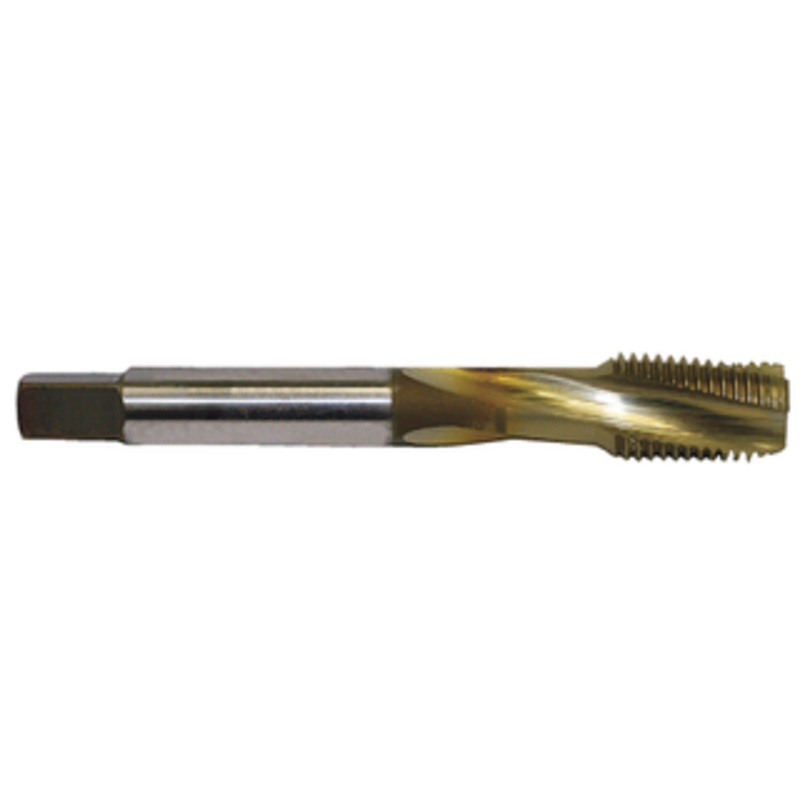Nachi SG Coated High Performance Low Spiral Bottoming Tap, 1/2-13 Size, H5 Thread Limit, 3 Flute