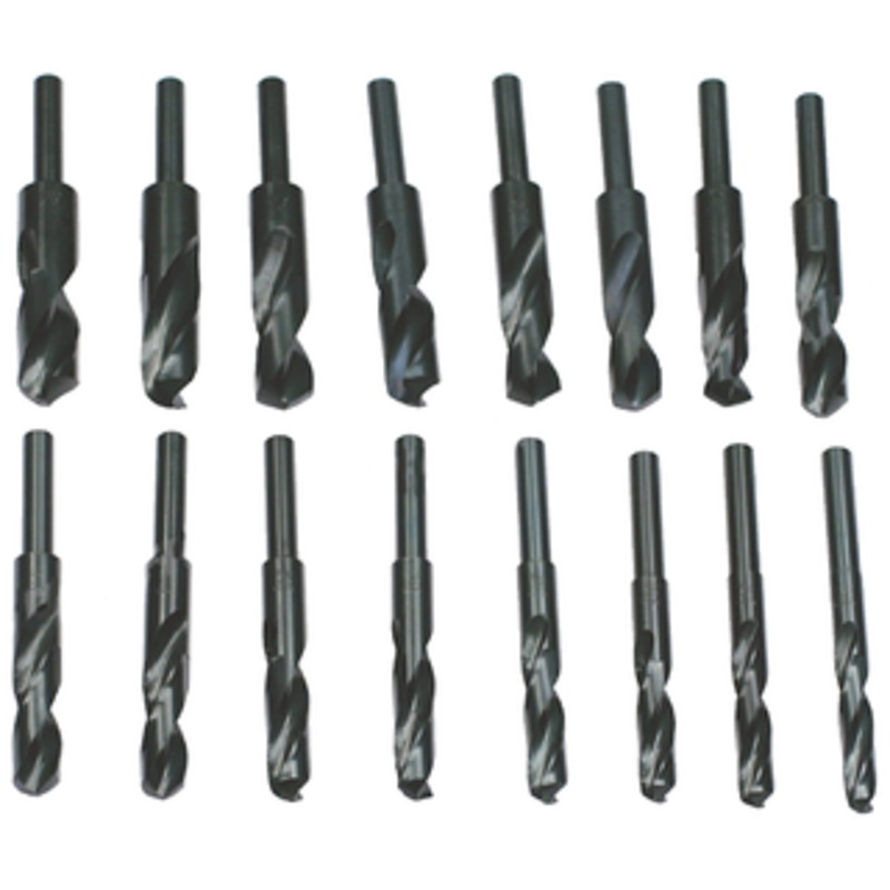 Precise 16 Piece Cobalt Steel Deming Drill Set, 17/32 to 1 by 32nds Size – A506-CO