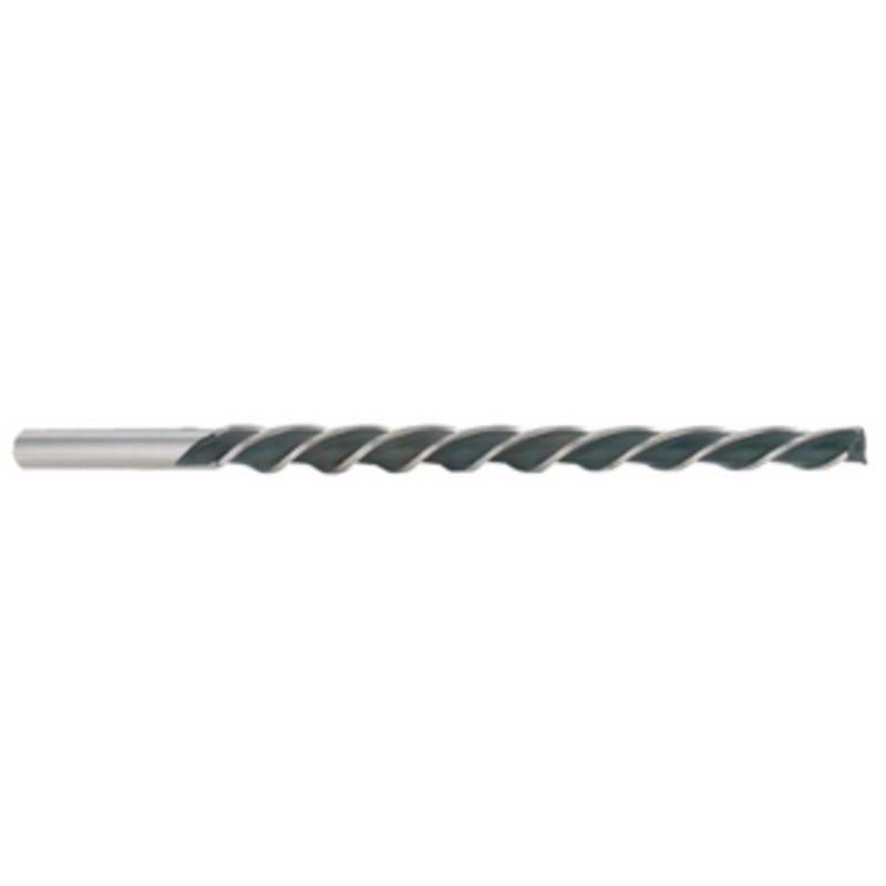 Precise H.S.S. Taper Pin Reamer, 8 Size, 5-3/16 Helical Flute Length, .4375 Shank Dia., 7-3/16 Overall Length
