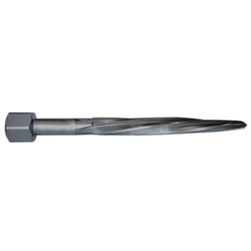Precise H.S.S. Hex Shank Taper Car Reamer, 13/16 Size, 1-1/4 Shank Diameter, 5 Flute Length