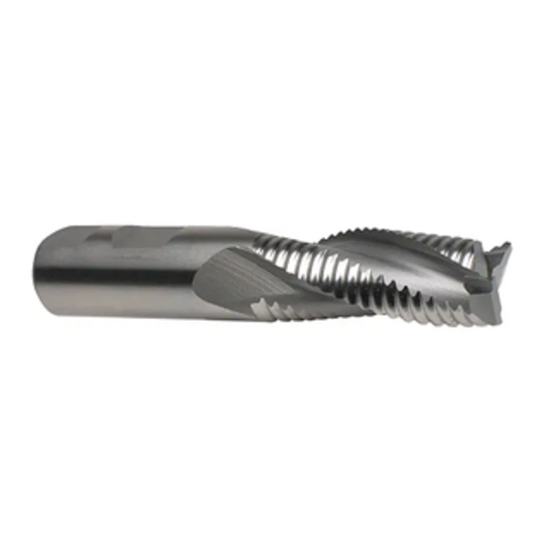 Niagara Cutter 3 Flute M42 8% Cobalt Coarse Pitch Roughing Single End Mill, 1 Size, 1 Shank Diameter, 3 Length of Cut, 5-1/2 Overall Length
