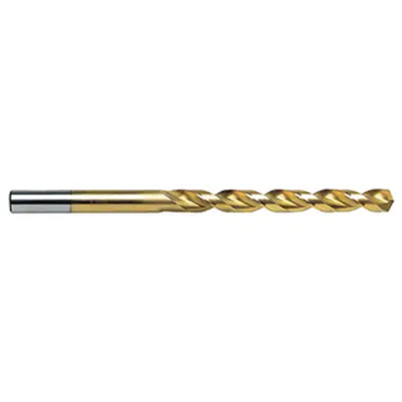 Precise 135 Taper Length Parabolic Flute H.S.S Deep Hole Drill, Size 5/16, Flute Length 4, Overall Length 6-3/8