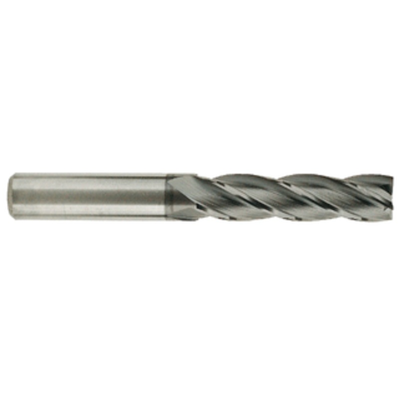 T&O 4 Flute SuperCEED Ultra Fine Micrograin Solid Carbide X-MAX Coated Single End Mill, 5/16 Size & Shank Diameter, 1-1/8 Length of Cut, 3 Overall Length