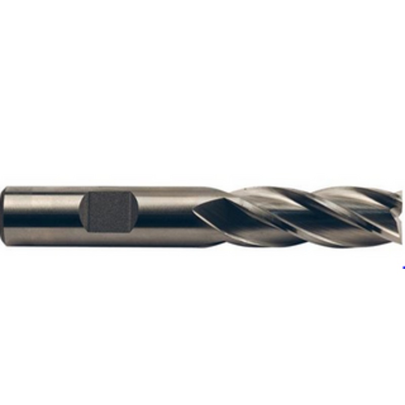 Weldon Tool 4 Flute H.S.S. Single End Mill, 3/4 Size, 3/4 Shank Diameter, 1-5/8 Length of Cut, 3-7/8 Overall Length