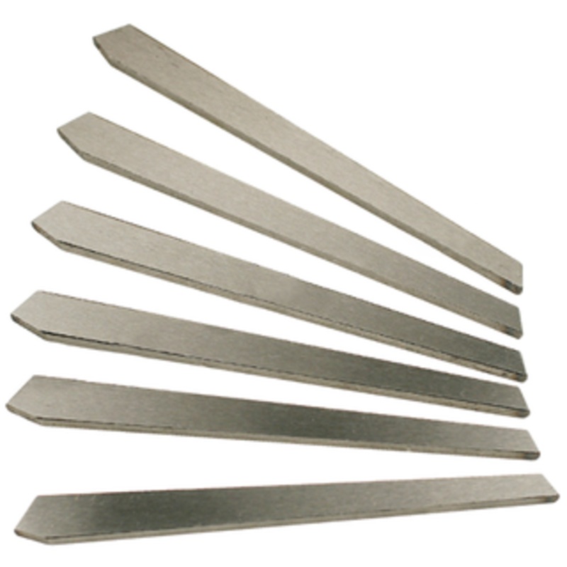 Precise Carbon Steel Replacement Blade Set for Adjustable Reamer, Model RB-K, 1-11/32 to 1-17/32 Reaming Range, 4.18 Blade Length