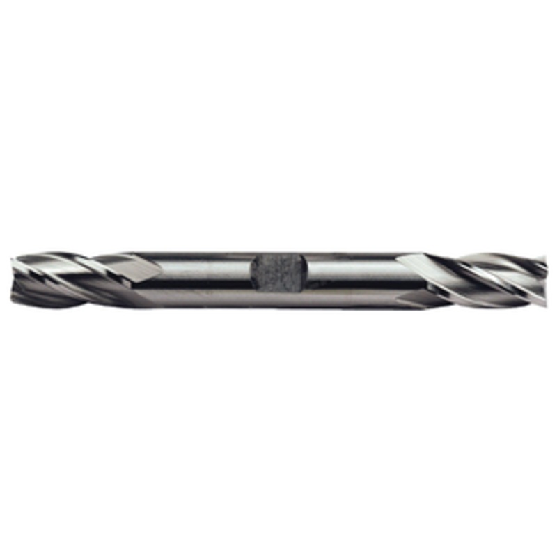 Rushmore Uncoated 4 Flute H.S.S. 1 Size Finishing End Mill, 1 Shank Diameter