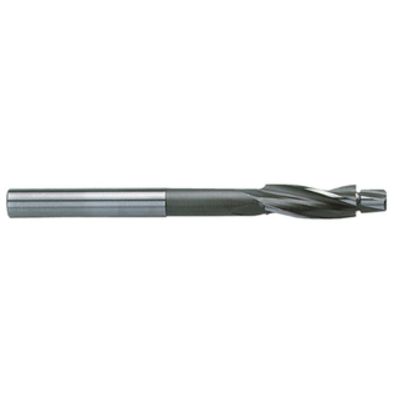 Precise 3 Flute M42 8% Cobalt Solid Cap Screw Counterbore, 5/8 Size, 21/32 Pilot, 31/32 Cutting Dia., 3/4 Shank Dia., 7-1/2 OAL