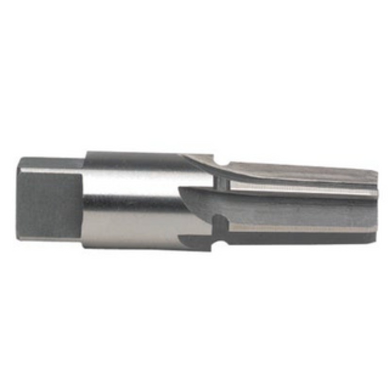 Precise H.S.S. Straight Flute 1 N.P.T. Taper Pipe Reamer, 1.212 Large End, 1.103 Small End, 1-3/4 Flute Length, 3-3/4 Overall Length