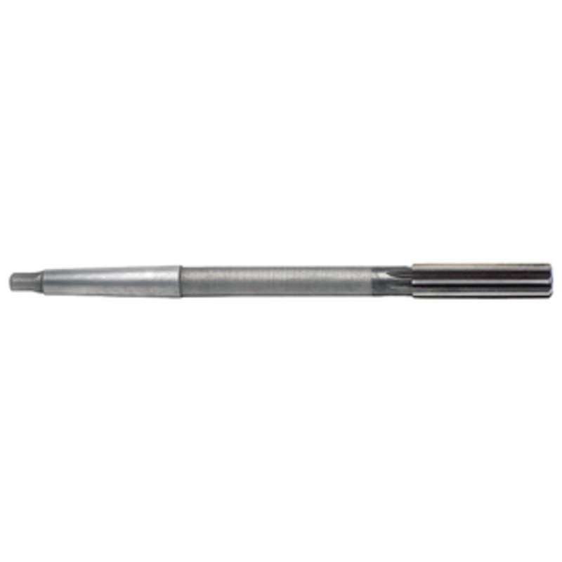 Precise Straight Flute H.S.S. Chucking Reamer, 3/8 Size, Morse Taper 1, 7 Overall Length