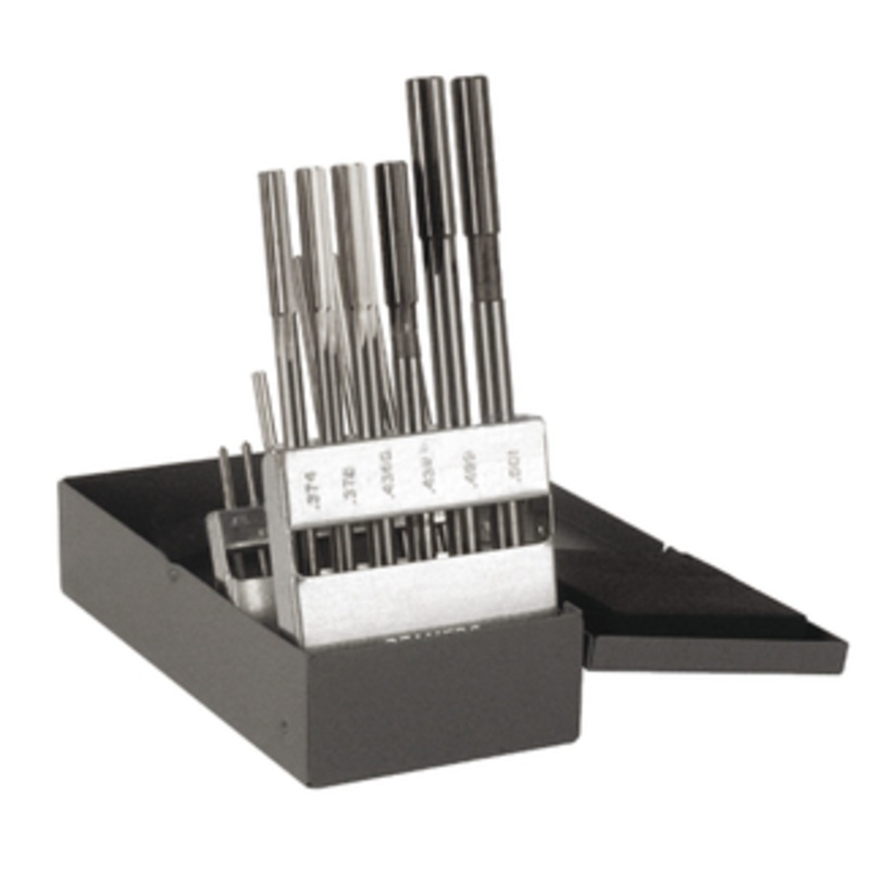 Precise 14 Piece 8% Cobalt Straight Flute Straight Shank Chucking Reamer Set – B39-CO