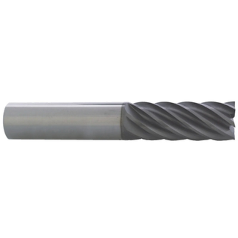 PROMAX Tools 7 Flute nACRo Coated Carbide Unequaled Index Single Square End Mill, 1/4 Size & Shank Diameter, 3/4 Length of Cut, 2-1/2 Overall Length