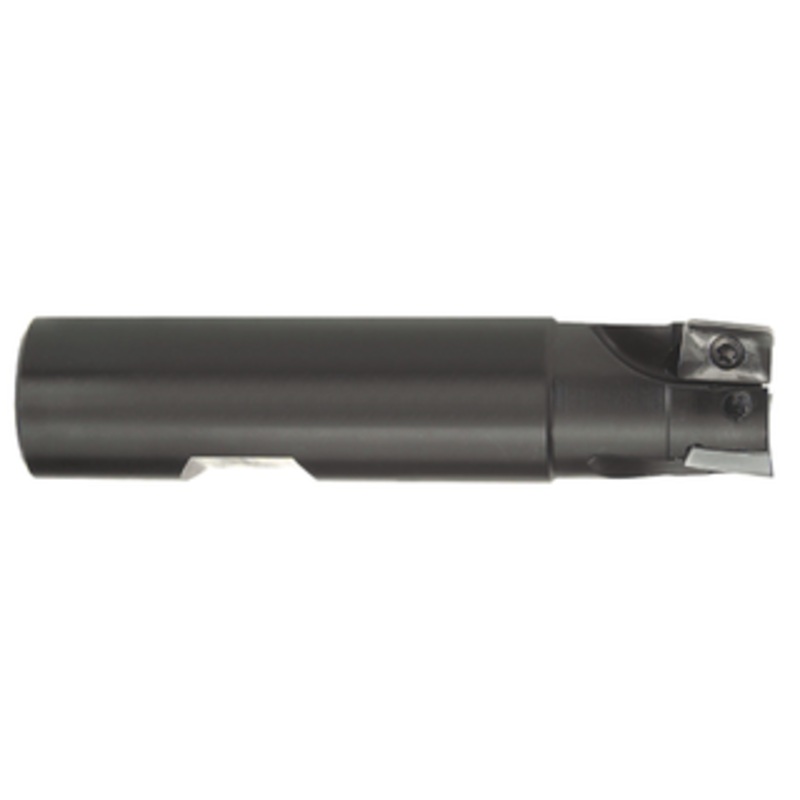 Iscar Helimill Indexable End Mill, 1 Shank Dia., 1.250 Cutting Dia., 5 Inserts, 3.74 OAL –  HM90 E90A D1.25-5-W1.00