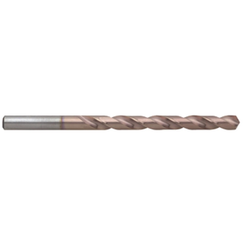 Precise TiCN Coated H.S.S. Jobbers Length Twist Drill, Size #17, .1730 Decimal Size, 3-3/8 Overall Length