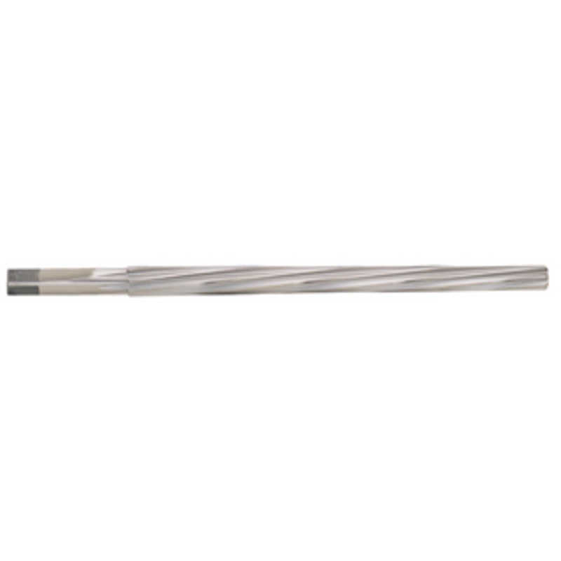 Precise H.S.S. Taper Pin Reamer, 11 Size, 8-1/4 Spiral Flute Length, .6875 Shank Dia., 11-1/4 Overall Length