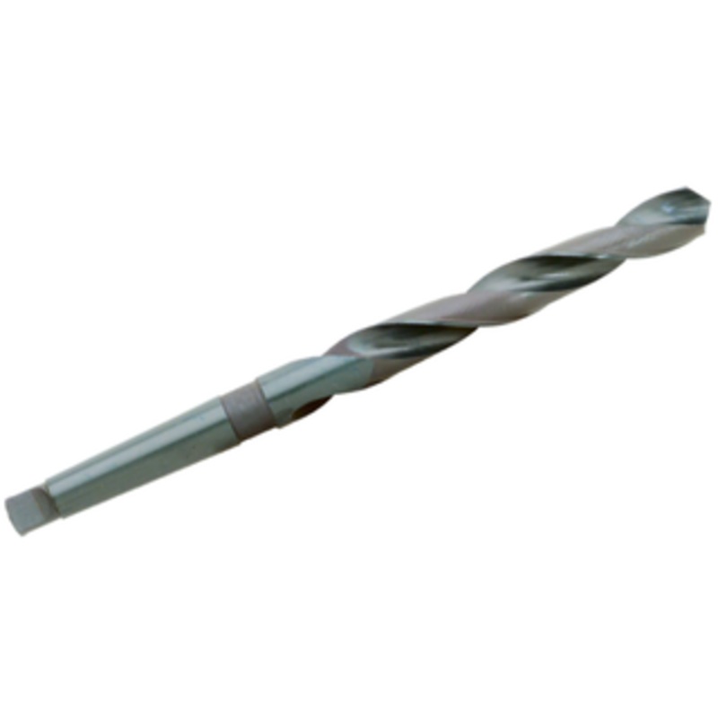 Precise Taper Shank High Speed Steel Twist Drills, 17/32 Size, 2MT