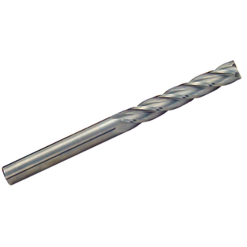 Rushmore 4 Flute AlTiN Coated Extra Long Length End Mill, 1/2 Size & Diameter