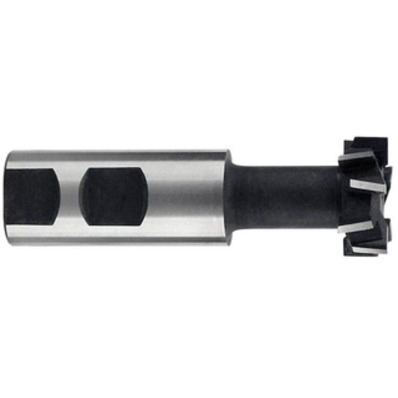 Precise Cobalt E22-CO T-Slot Milling Cutter, 1/2 T-Slot Size