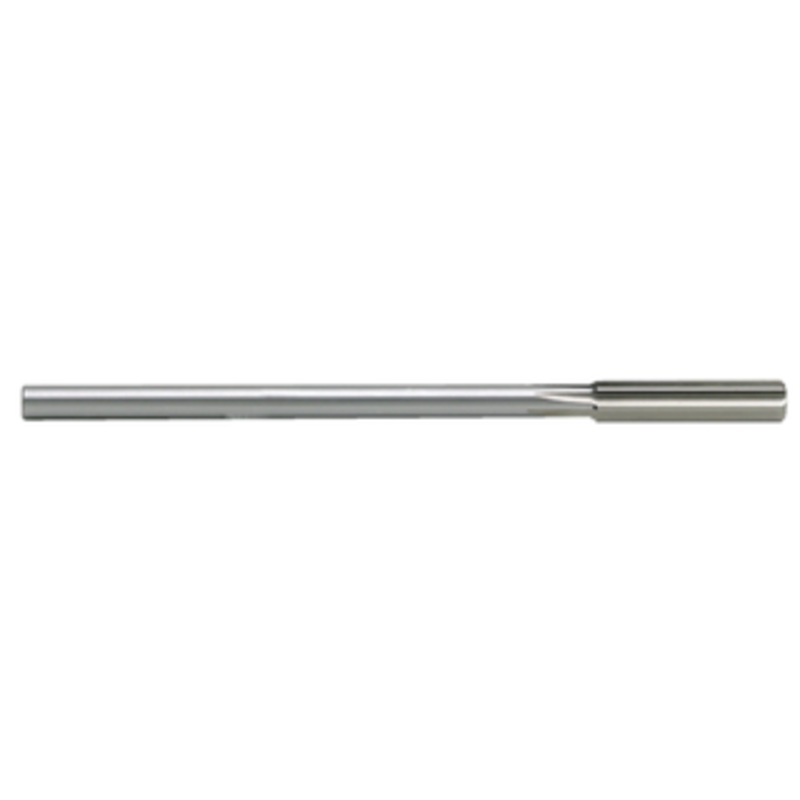 Precise Z Size H.S.S. Straight Flute Chucking Reamer, 1-3/4 Flute Length, Decimal Size .4130