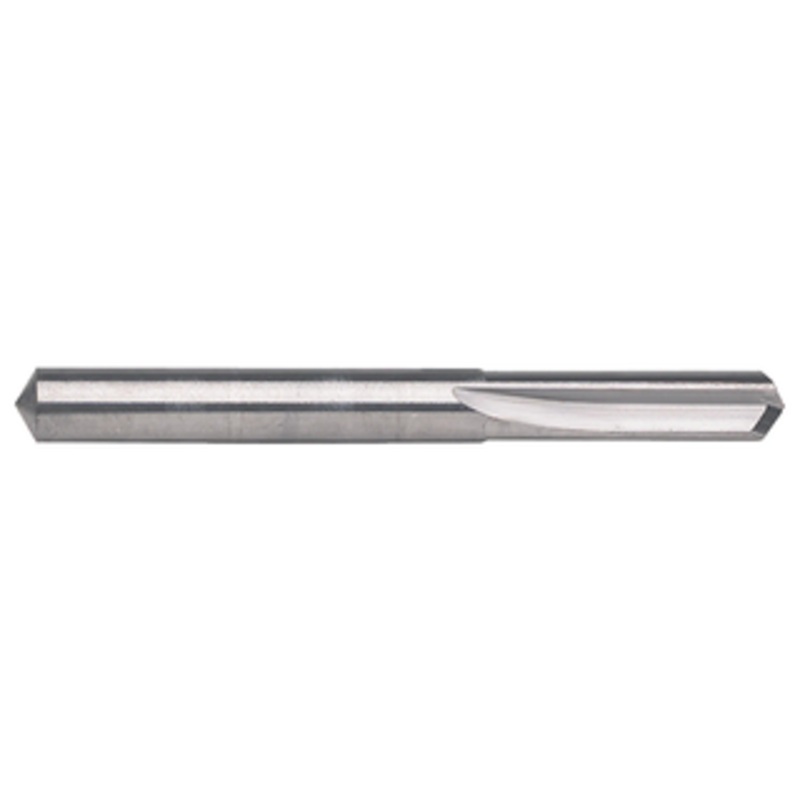M.A. Ford 135 Solid Carbide Micrograin 10% Cobalt Straight Flute Drill, 1/8 Size, 0.1250 Decimal Size, 5/8 Flute Length, 1-1/2 Overall Length