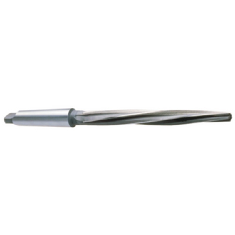 Precise H.S.S. 3MT Taper Shank Bridge Reamer, 13/16 Size, 7-3/8 Flute Length, 12 Overall Length