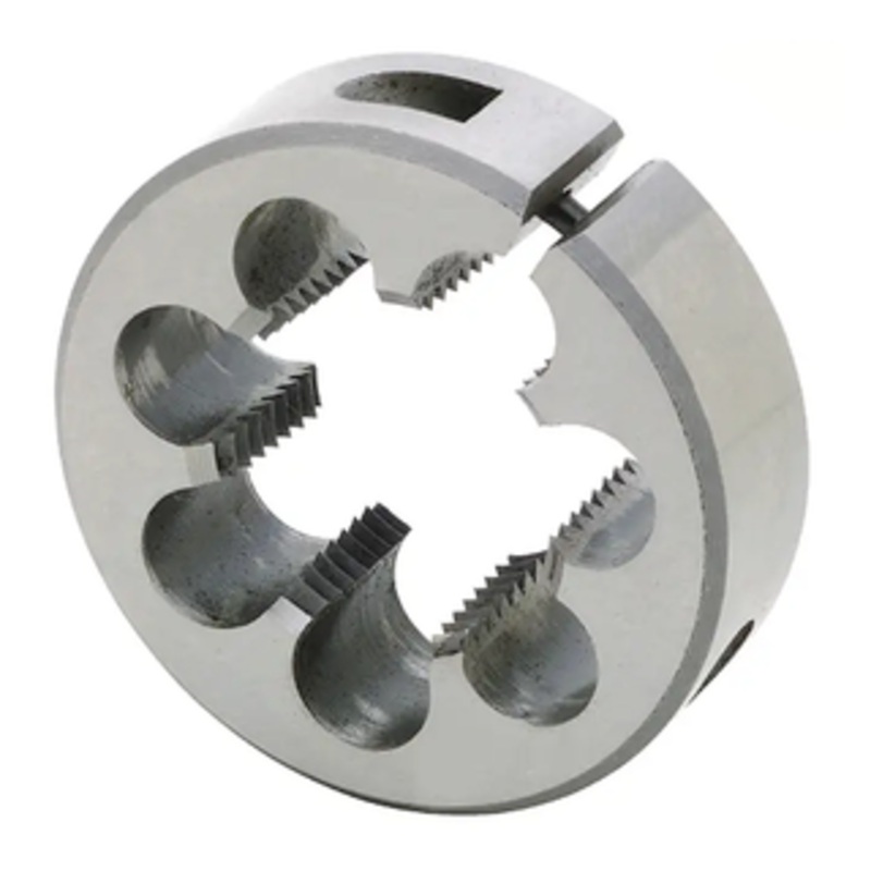 Precise NPT Right Hand H.S.S. Adjustable Round Pipe Die, 1/16-27 NPT Thread Size, 1 O.D.