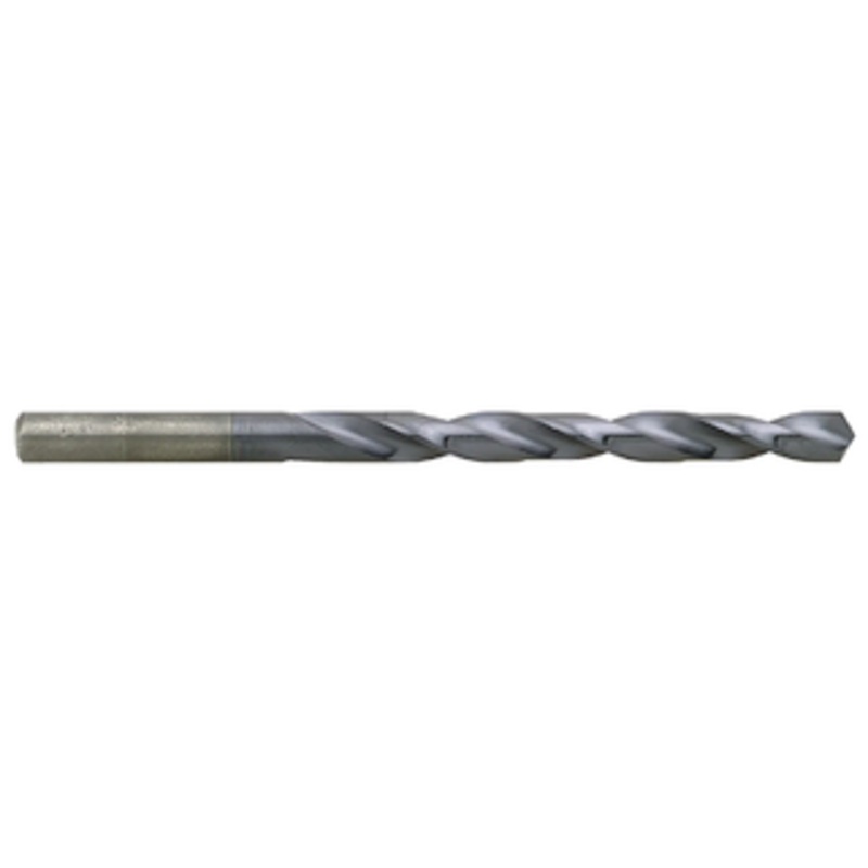 Precise TiAIN Coated H.S.S. Jobbers Length Twist Drill, Size #39, .0995 Decimal Size, 2-3/8 Overall Length
