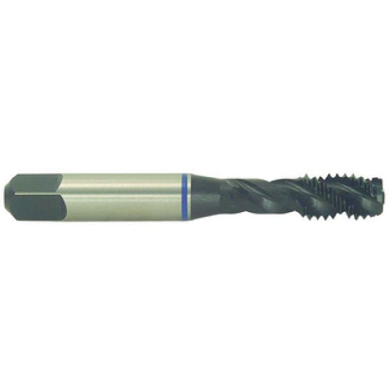 Regal Triple Crown Stainless Steel Spiral Flute Semi-Bottoming Tap, Thread Limit H3, ANSI 5/16-24