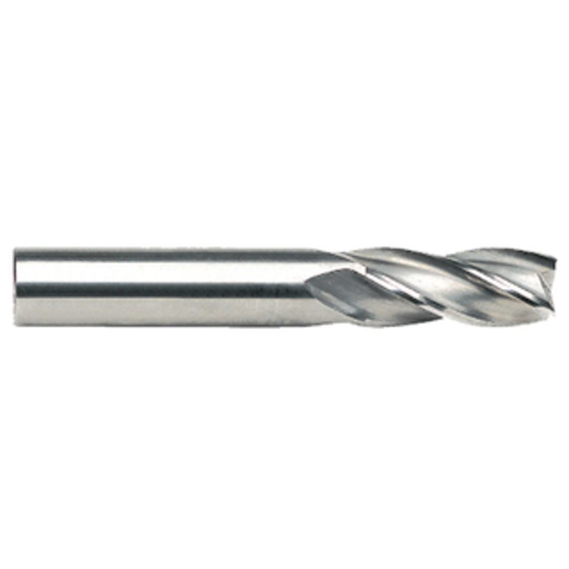 M.A. Ford 4 Flute Micrograin Solid Carbide Single End Mill, 3/4 Size, 3/4 Shank Diameter, 1-1/2 Length of Cut, 4 Overall Length