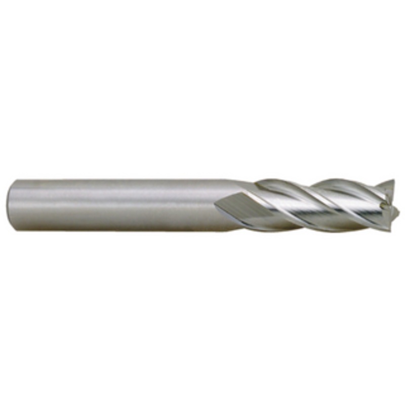 Nachi 4 Flute 11mm Size M42 8% Cobalt Metric Single End Mill, 12mm Shank Dia., Length of Cut 30mm, 80mm OAL
