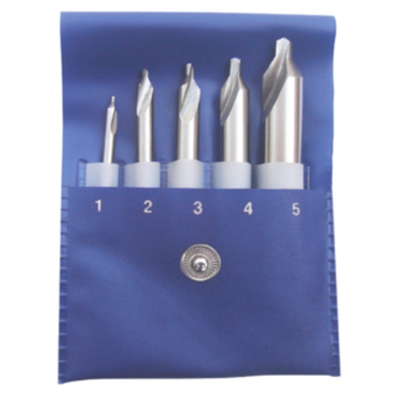 Precise 5 Piece M35 5% Cobalt Combination Drill & Countersink Set