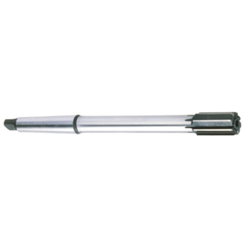 Precise H.S.S. Straight Flute Expansion Chucking Reamer, 2-1/8 Size, Morse Taper 5, 14-1/2 Overall Length