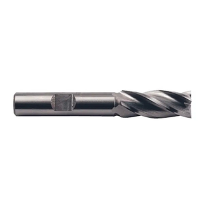 Rushmore 4 Flute H.S.S. Single End Mill, 1 Size, 1/2 Shank Diameter, 1-7/8 Length of Cut, 3-7/8 Overall Length