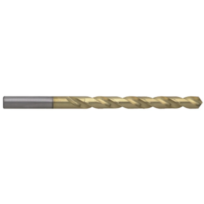 Nachi TiN Coated H.S.S. Jobbers Length Twist Drill, Size 1/8, .1250 Decimal Size, 2-3/4 Overall Length