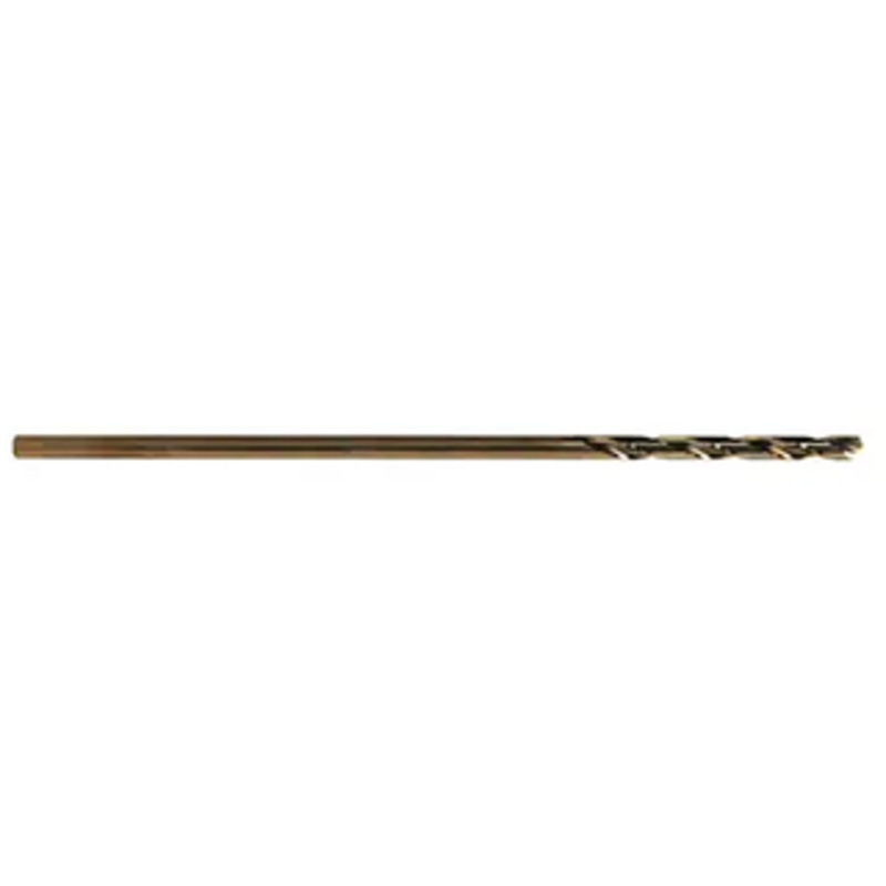 Viking Cobalt 135 Split Point 12 Long Aircraft Extension Drill, 1/4 Size, 2-3/4 Flute Length