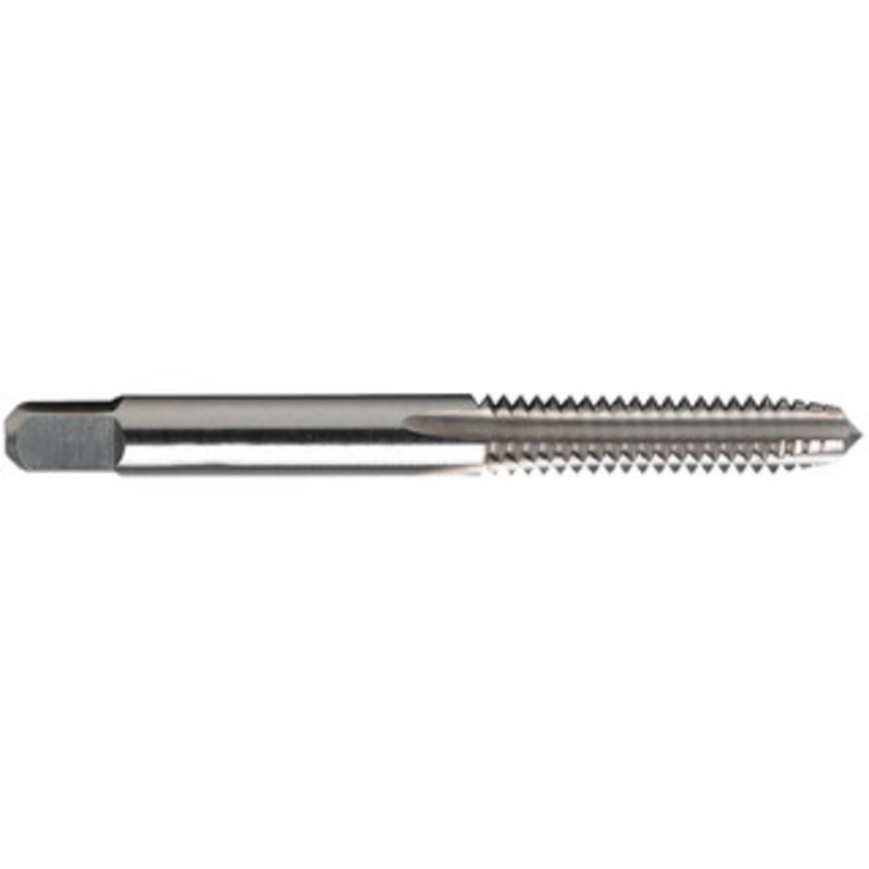 Precise 4 Flute Left Hand High Speed Steel Plug Tap, 3/4-16 Size