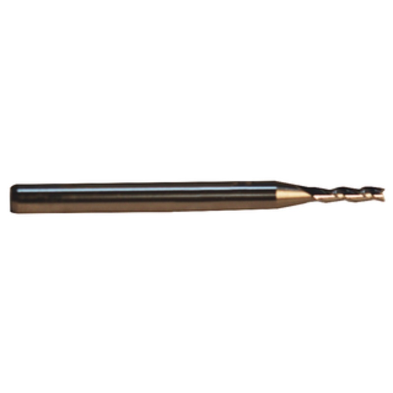 Rushmore USA 3 Flute Micrograin Solid Carbide Single End Mill, 5/16 Size & Shank Dia., 13/16 Length of Cut, 2-1/2 Overall Length